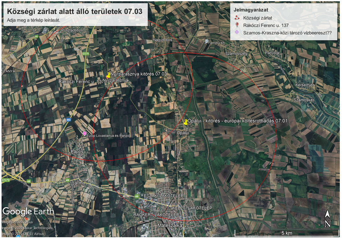 Méhek költésrothadása 2025.07.03