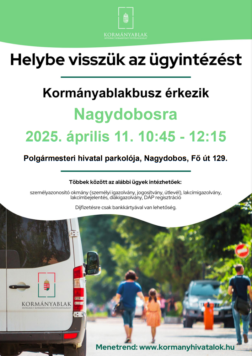 Helybe visszük az ügyintézést